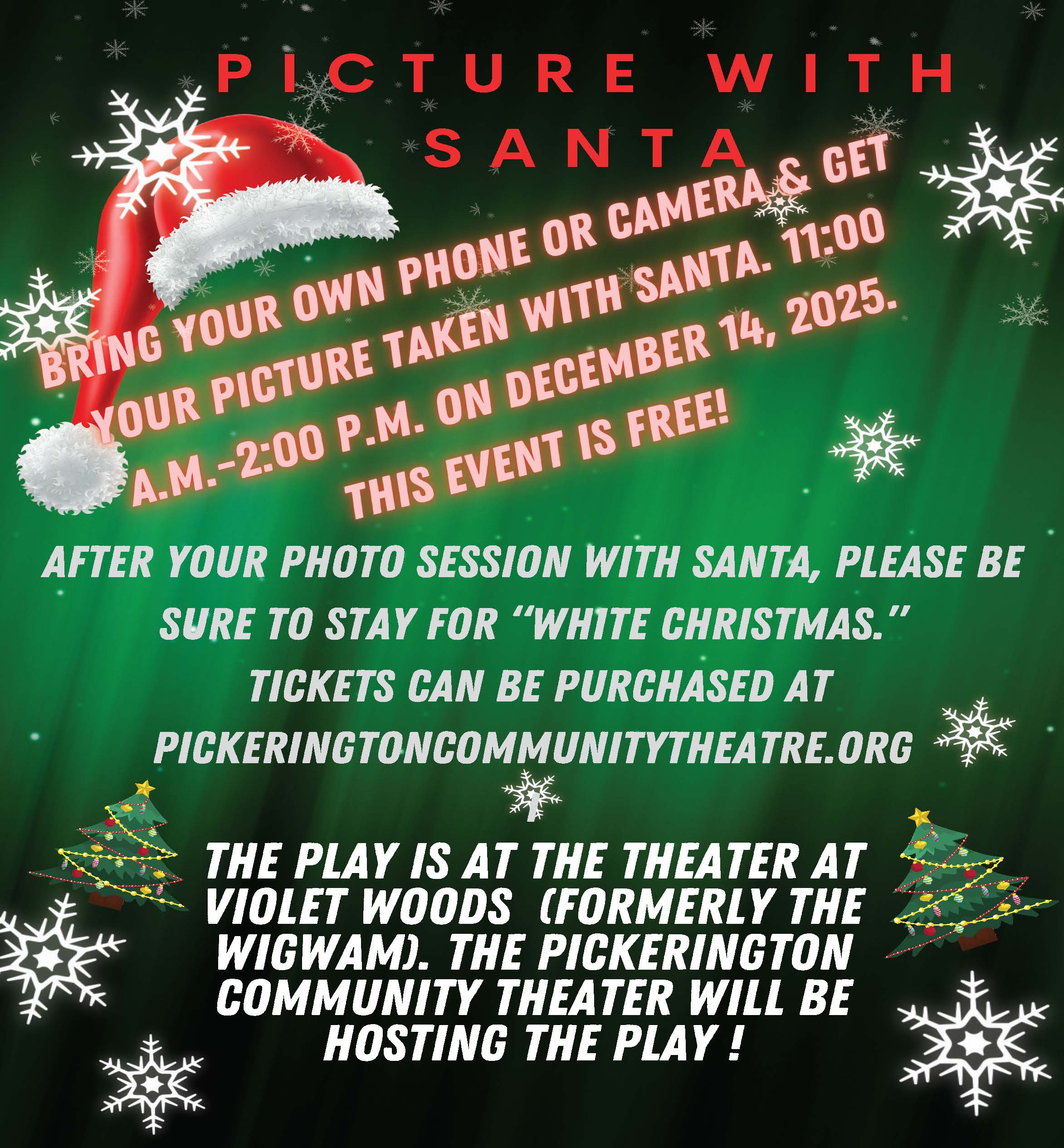 picture with santa 2025